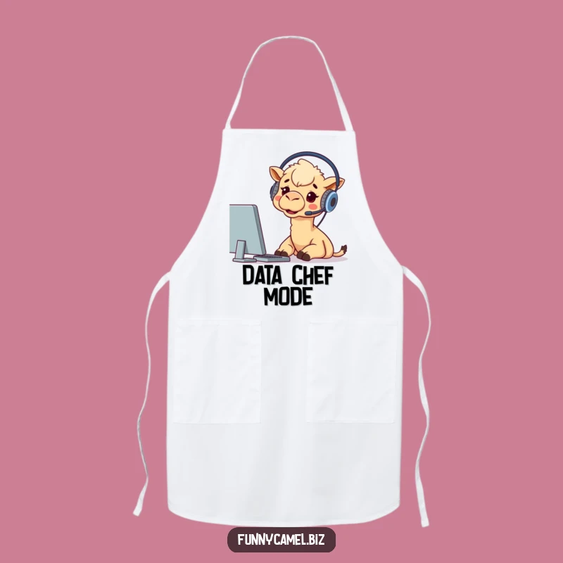 Funny Coding Camel Apron: Hilarious Kitchen Tech, Ideal Funny Gift