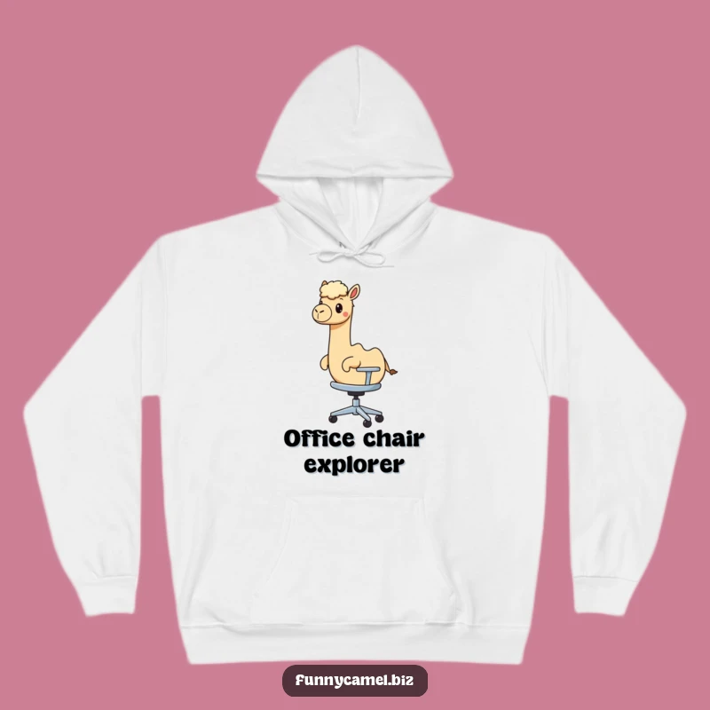 Cozy Funny Camel Office Chair Hoodie: Workplace Humor Gift