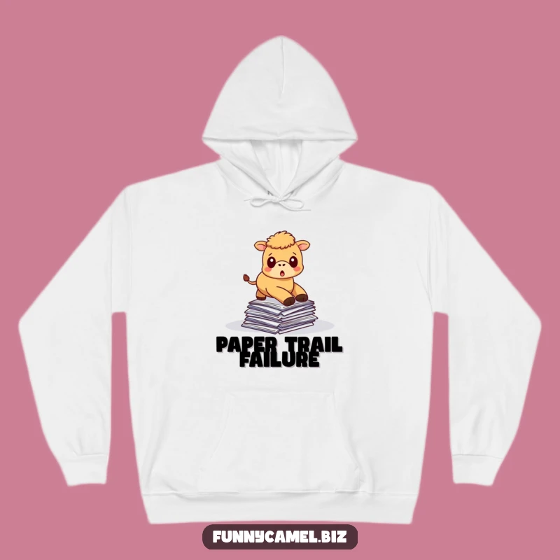 Cozy Funny Tripping Camel Hoodie, Warm & Humorous Gift for Chill Days